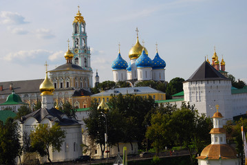 Fototapeta na wymiar Trinity Sergius Lavra, Sergiev Posad, Russia. UNESCO Site.