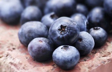 Fresh blueberries