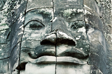 Bayon Temple in Angkor Wat, Cambodia