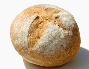 A round loaf of bread