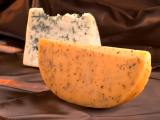 Blue cheese and Gouda