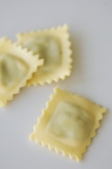 Three ravioli