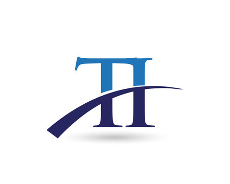 TI Logo Letter Swoosh - Powered by Adobe