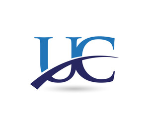 UC Letter Logo Swoosh