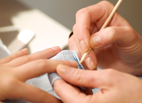 Preparing Manicure
