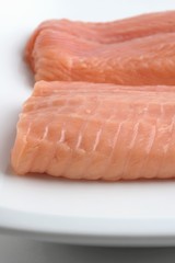 Thawing Pacific wild salmon