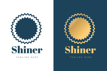 Abstarct sun logo icon template