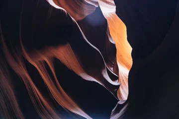 Photo sur Plexiglas Canyon Sunlight filling a slot canyon 