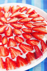 Strawberry cake