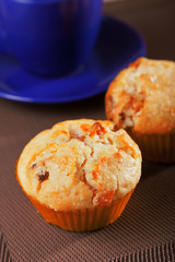 Muffins with coconuts