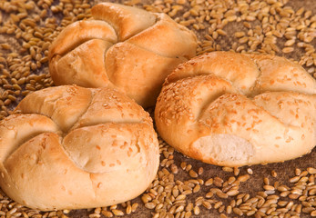 Bread and wheat