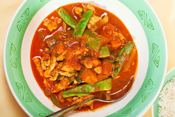 Thai red curry