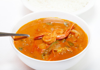 Thai red curry