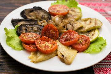 Grilled vegetables