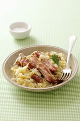 Butcher's platter with sauerkraut