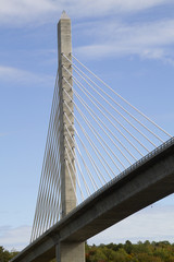 Penobscot Narrows Bridge.coastal Maine