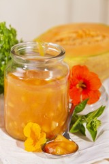 Cantaloupe melon jam