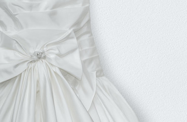 Fragment of Wedding dress