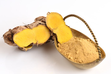 Plai (thai name) (Zingiber cassumunar Roxb.)