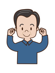 中高年男性（元気）