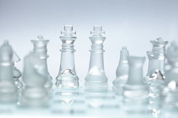 glass chess