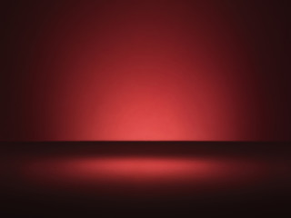 red vignette background plain - Stock Image