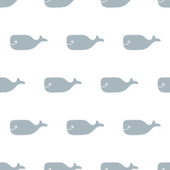 seamless whale pattern