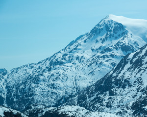 Fototapeta na wymiar Skagway's Mountains