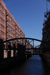 Naklejka premium Hamburg Speicherstadt