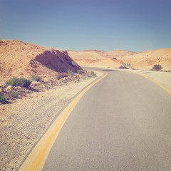 Road in Desert