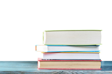 Books with isolated background
