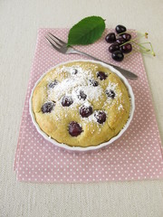 Rührkuchen mit Kirschen