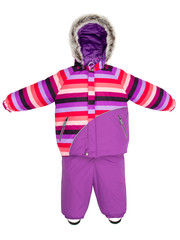 Childrens snowsuit fall