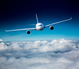Fototapeta na wymiar Passenger Airliner in the sky
