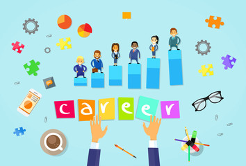 Business People Career Concept Cartoon Businesspeople