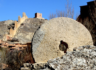 Rueda de molino, Albarracin, Teruel