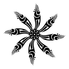 Tattoo tribal vector designs. Tattoo tribal circle vector design.