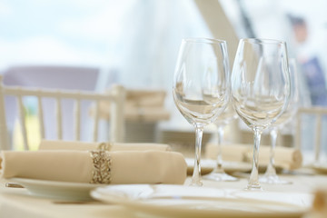 dishes at the buffet