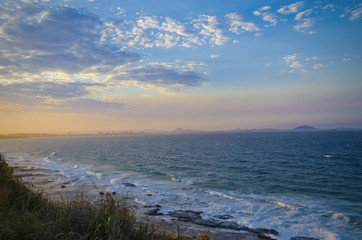 Obraz premium Sunshine Coast sunset