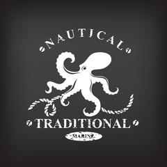 Seafood cafe menu, template design. Vector illustration.