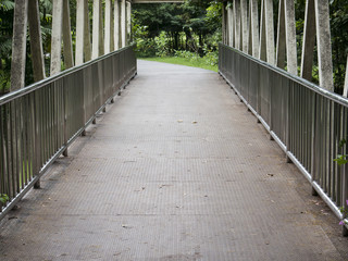 Walkway in the bridge