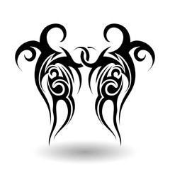 Hand Drawn Tribal Tattoo