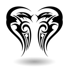 Hand Drawn Tribal Tattoo