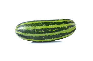 fresh cucumbers isolated on white