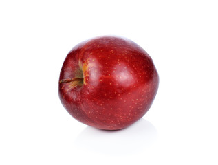 Red apple isolated on white background