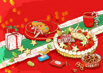 Illustration of food