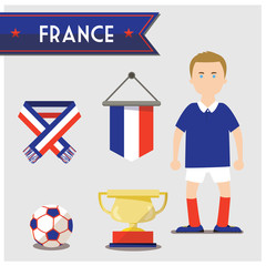 Football Boy from France