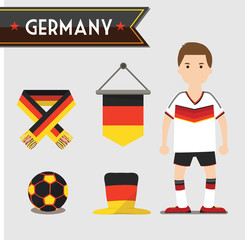 Football Boy from Germany