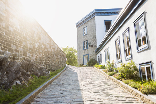 Street of old Quebec 