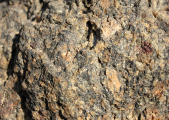 Rock texture background closeup